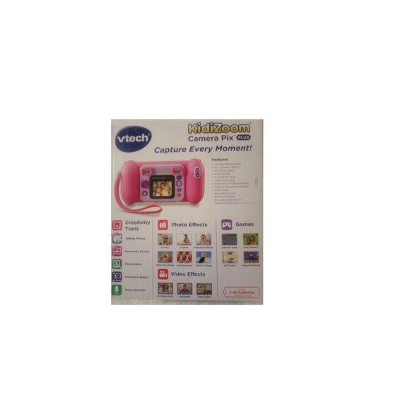 VTech KidiZoom Camera Pix Plus - Pink - Picture 5 of 8